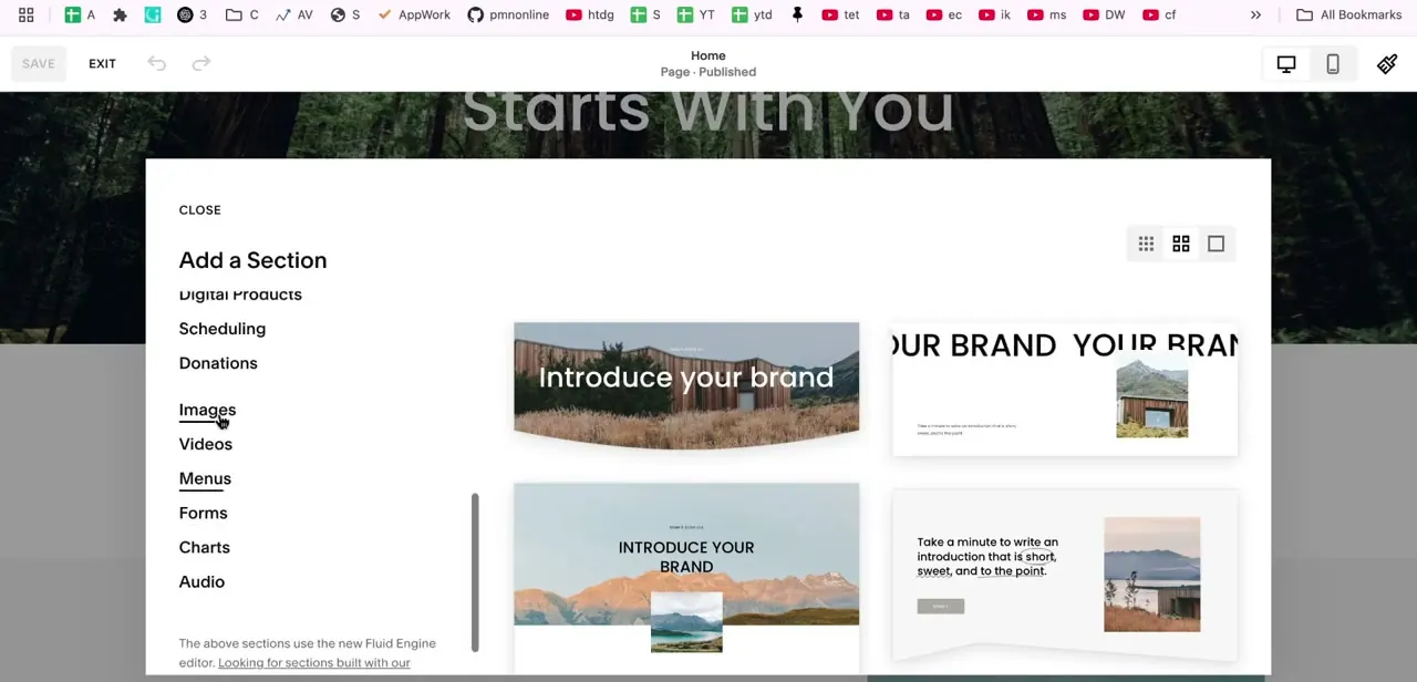 How to Create Horizontal Scrolling Images in Squarespace 2026, with Auto Play & Thumbnails