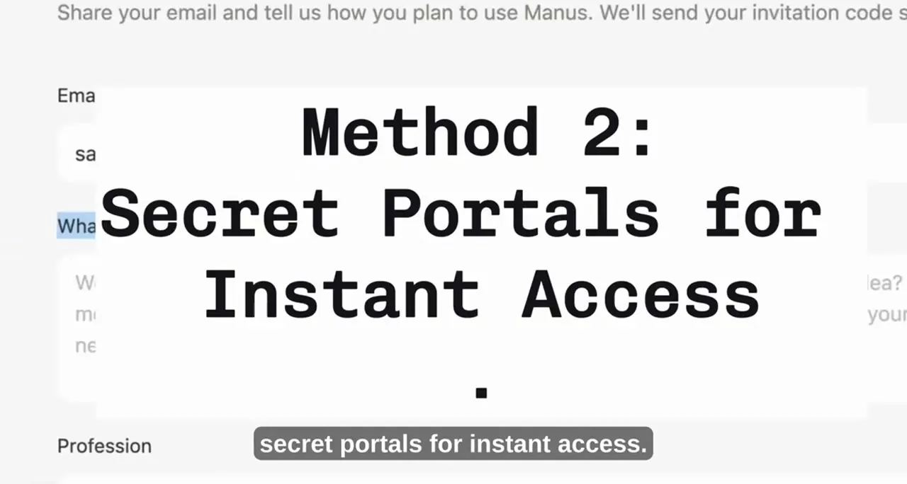 How to get Manus AI Invitation Code Generator & Alternative OpenManus SECRET Website