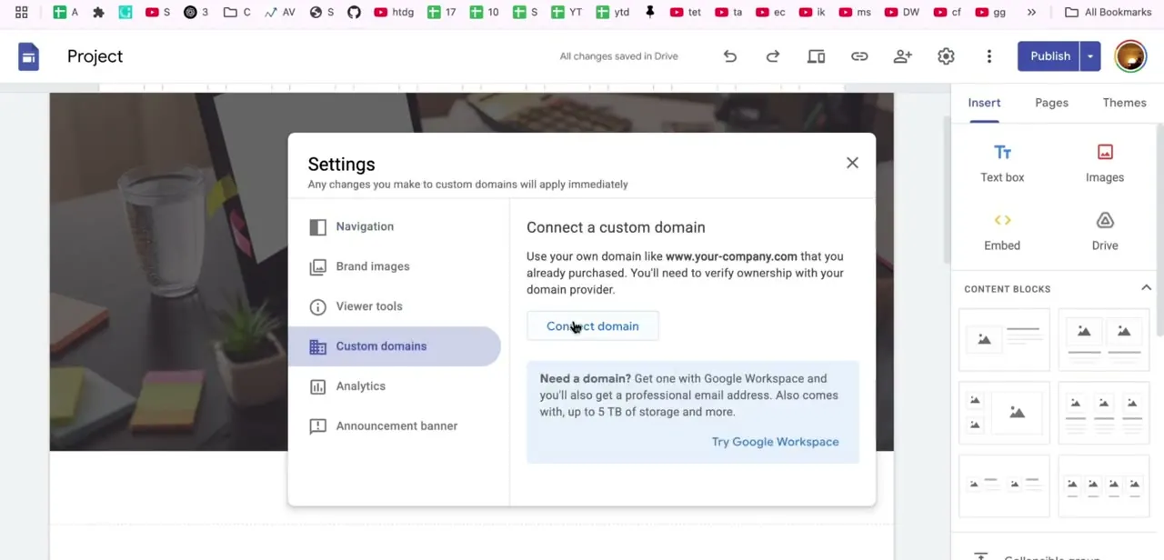 Squarespace to Google Sites - How to Connect Your Domain to Google Sites Step by Step